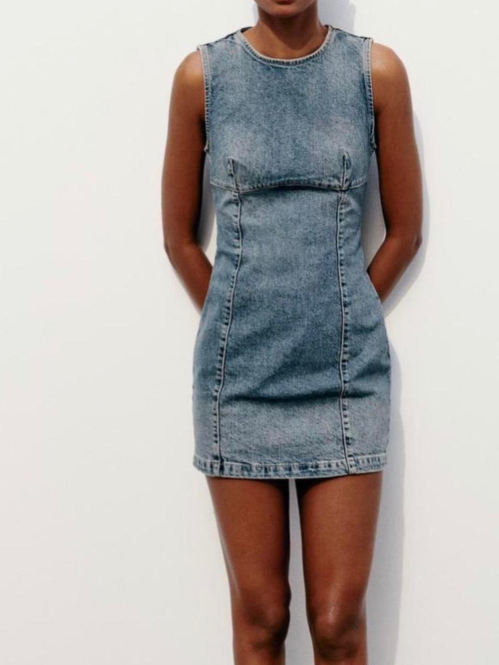 Zara denim dress